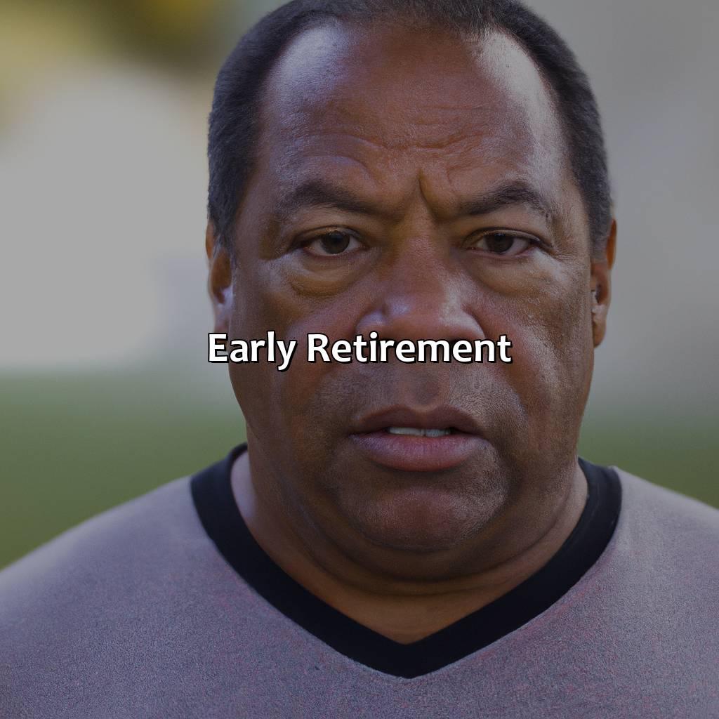 Early Retirement-how much is an nfl pension?, 