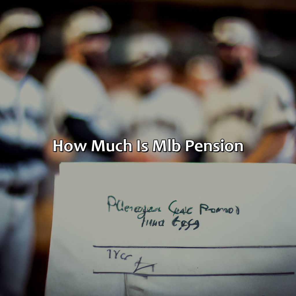 How Much Is Mlb Pension?