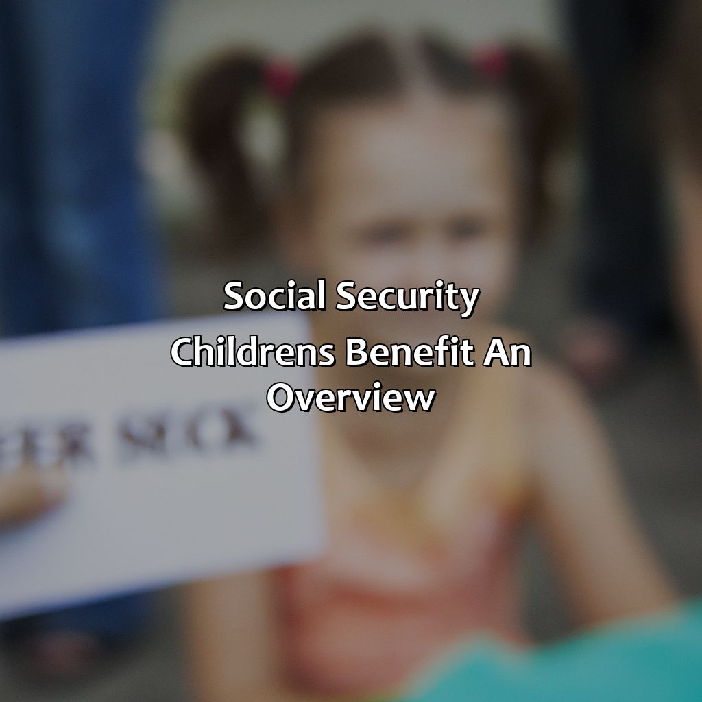 Social Security Children