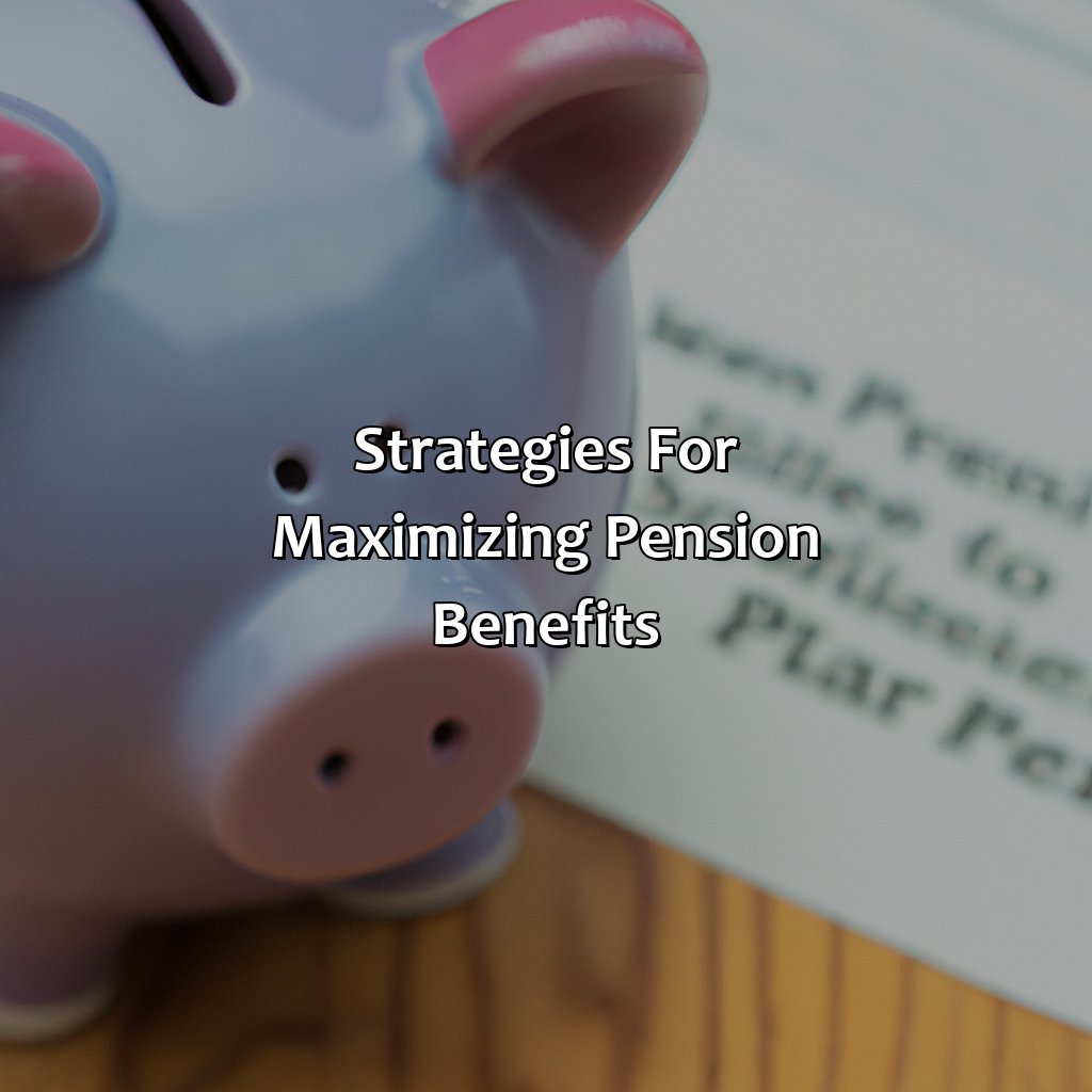 Strategies for maximizing pension benefits-how much is the average pension in the us?, 