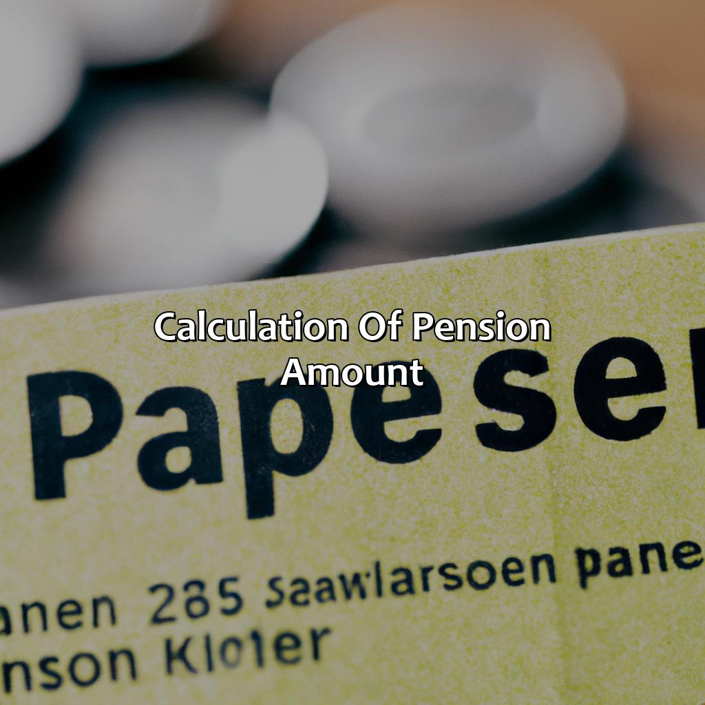 Calculation of Pension Amount-how much is the pension in denmark?, 