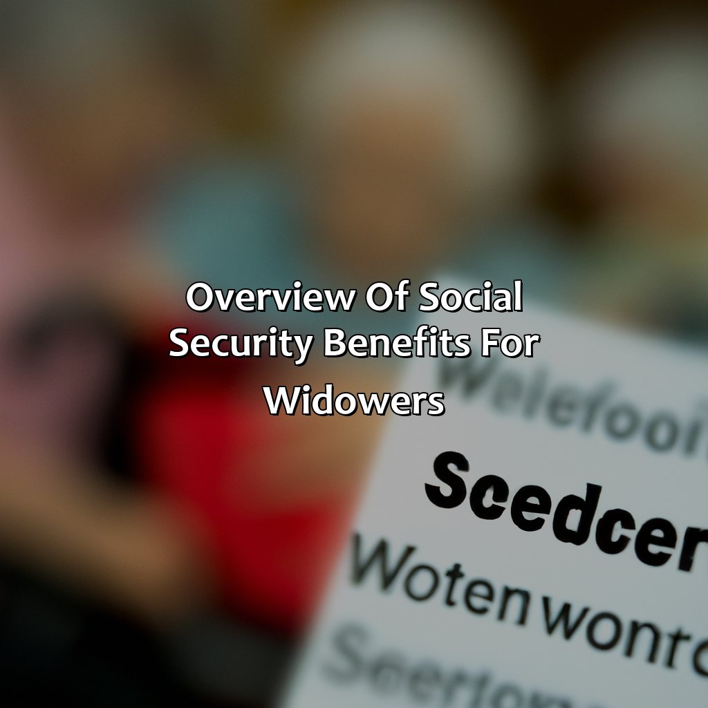 Overview of Social Security benefits for widow(er)s-how much of a deceased spouse