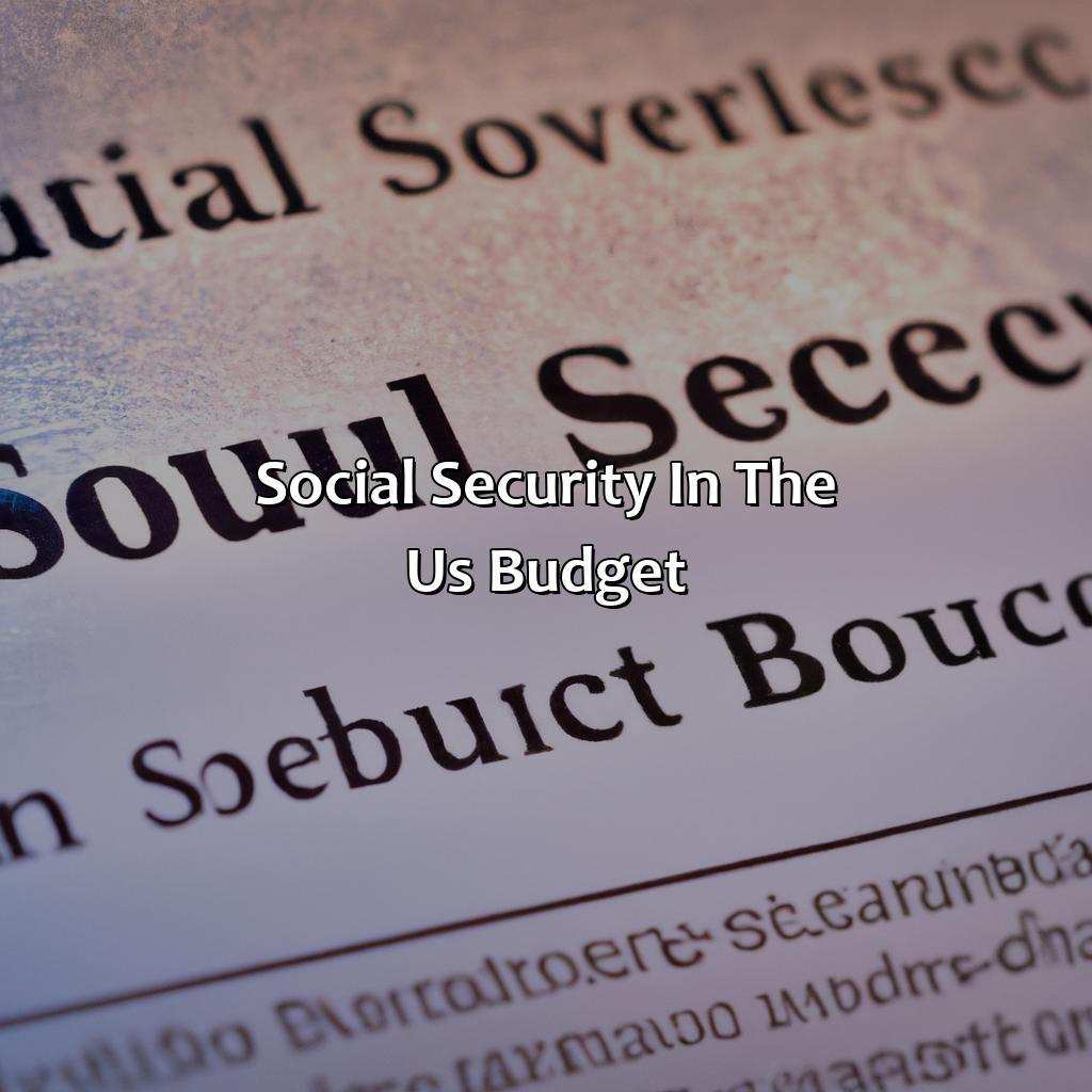 Social Security in the US Budget-how much of the budget is social security?, 