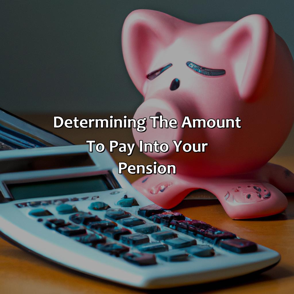 Determining the Amount to Pay Into Your Pension-how much should i pay into my pension?, 