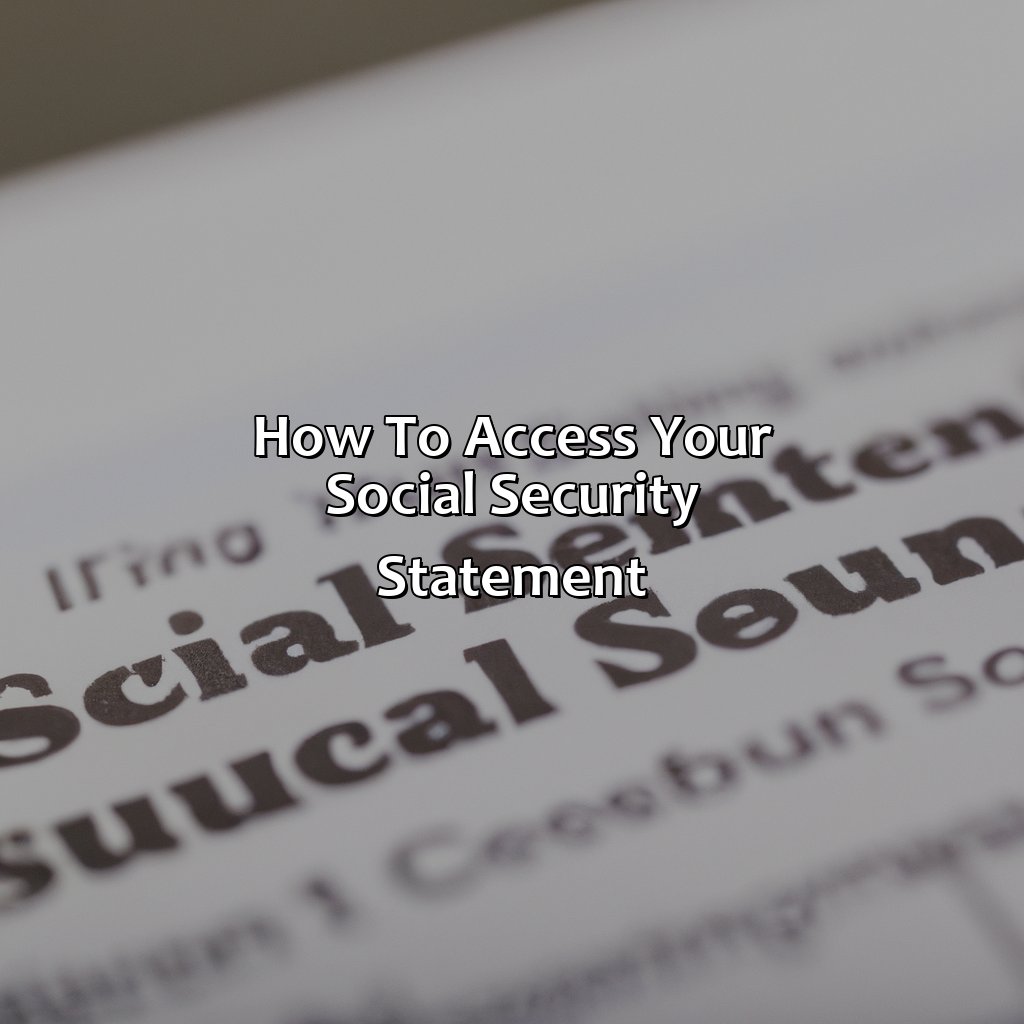 How to Access Your Social Security Statement-how much social security increase?, 