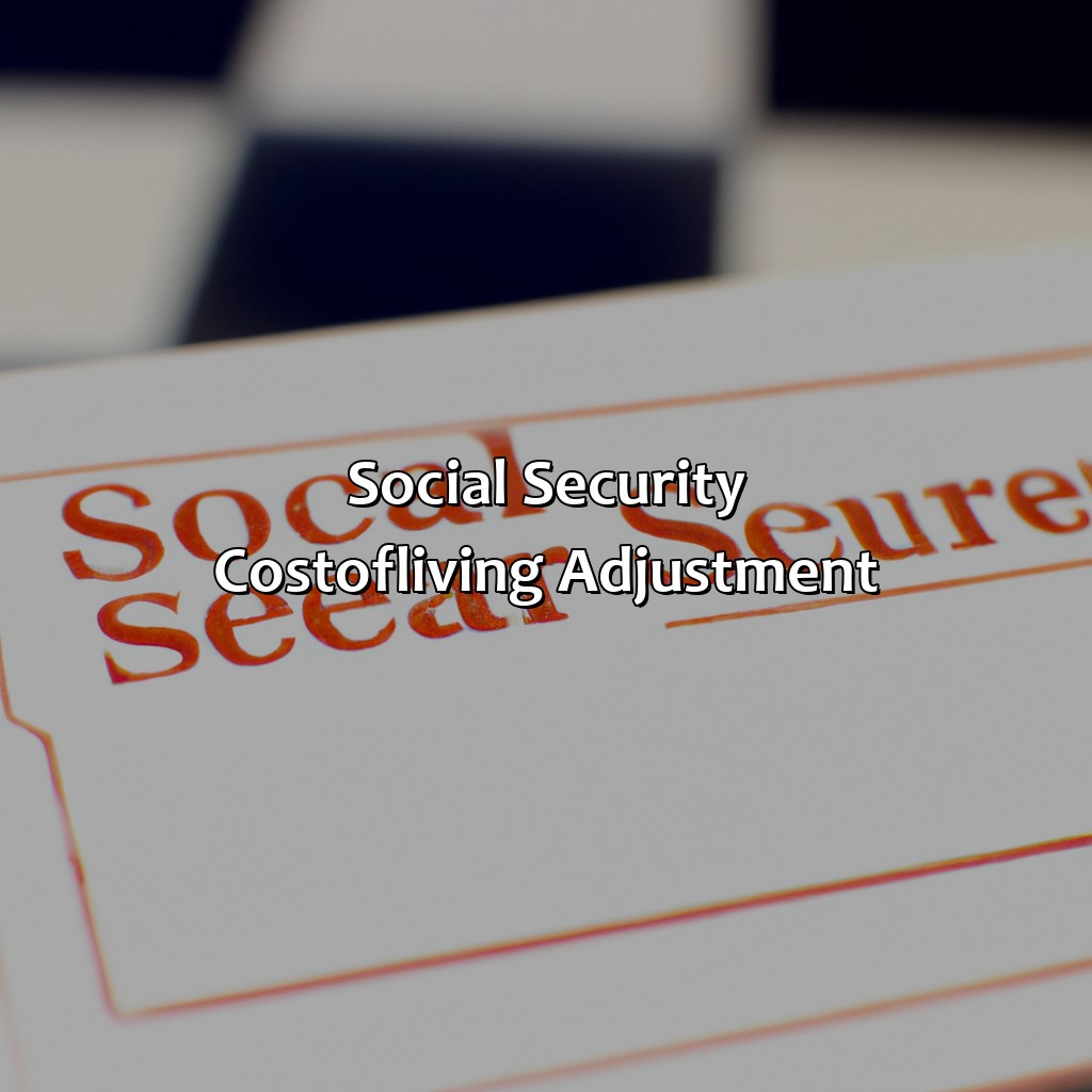 Social Security Cost-of-Living Adjustment-how much social security increase?, 