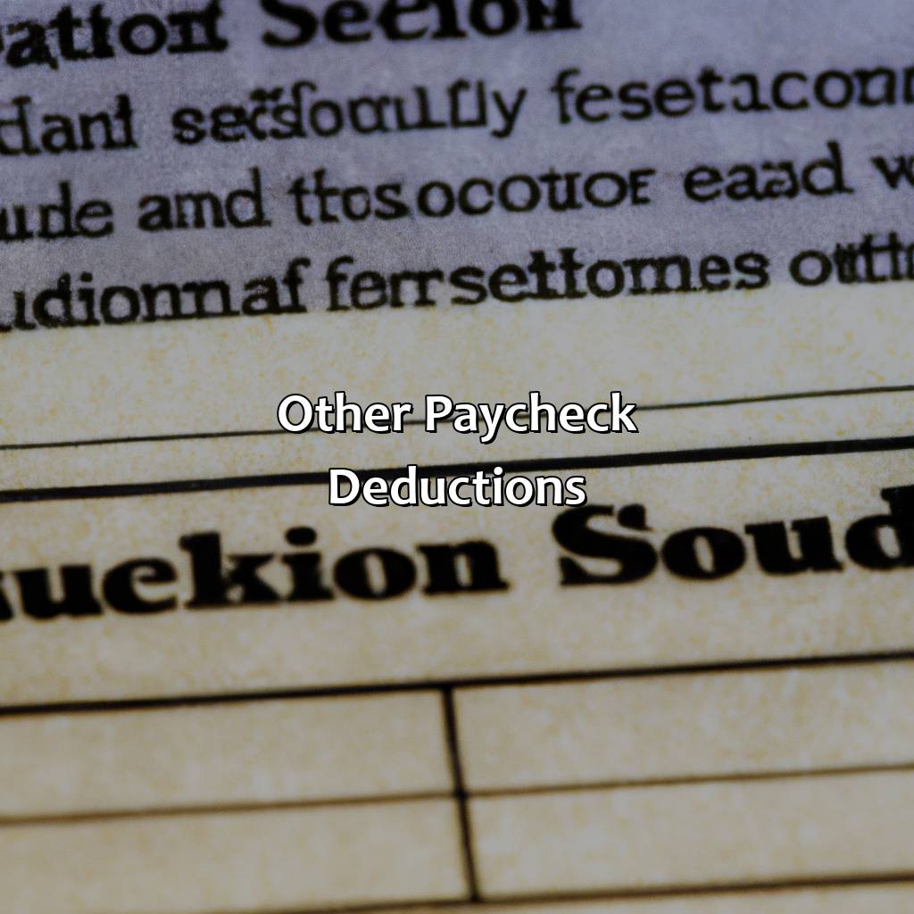 Other Paycheck Deductions-how much social security is deducted from paycheck?, 