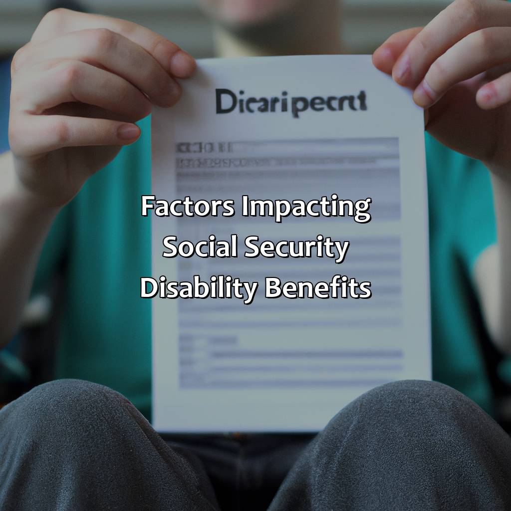 Factors impacting social security disability benefits-how much social security will i get for disability?, 