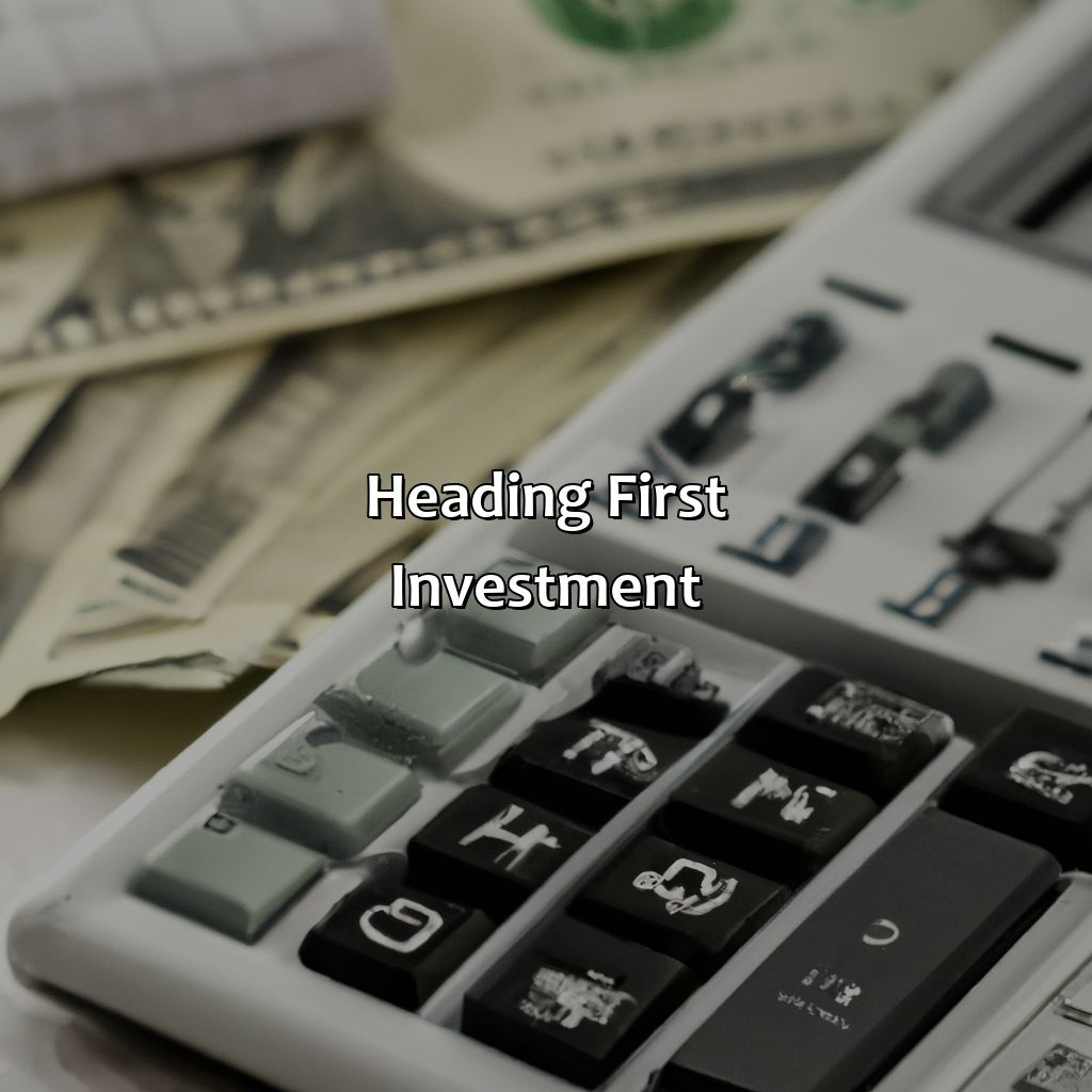 Heading: First Investment-how much was his first investment?, 