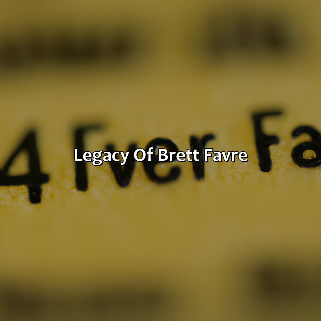 Legacy of Brett Favre-how old was brett favre when retirement?, 