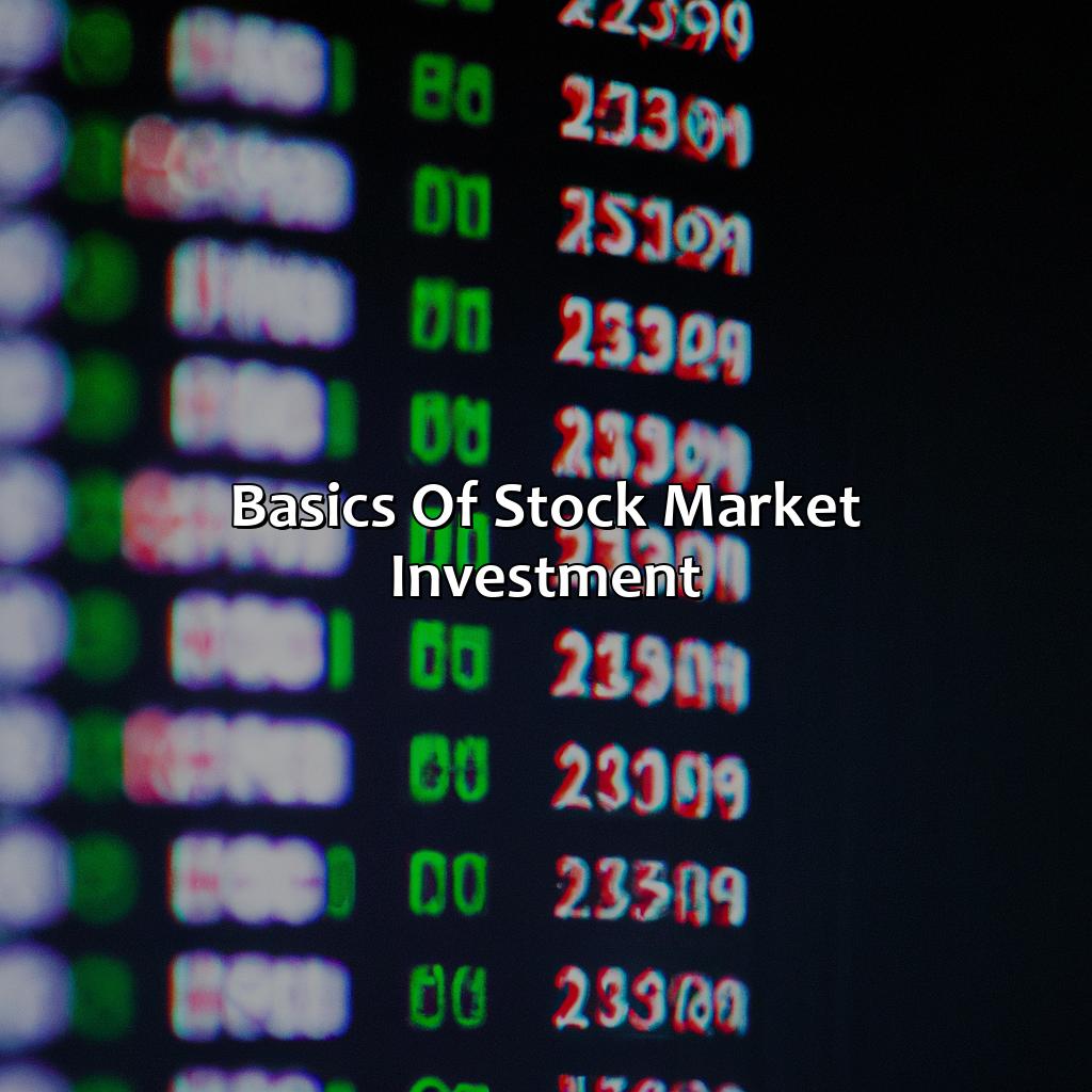 Basics of Stock Market Investment-how the stock market works a beginner