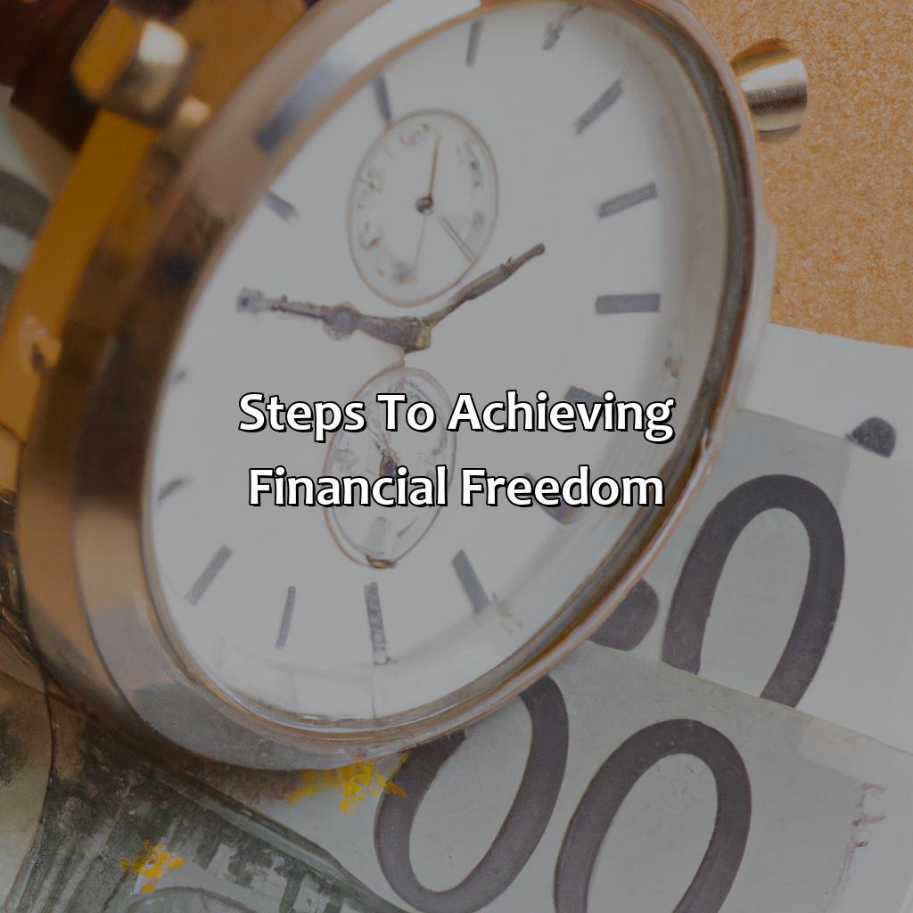 Steps to achieving financial freedom-how to achieve financial freedom before 30?, 