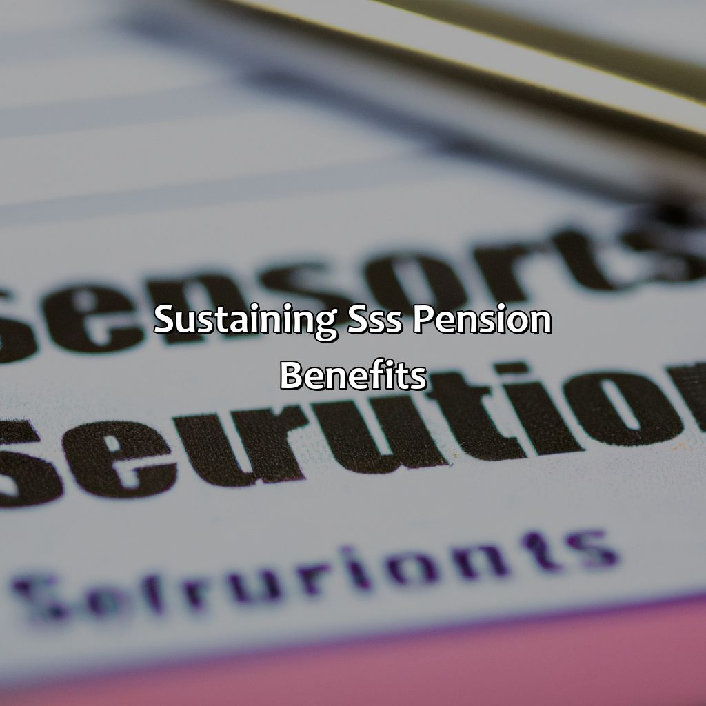 Sustaining SSS Pension Benefits-how to apply for sss pension in the philippines?, 