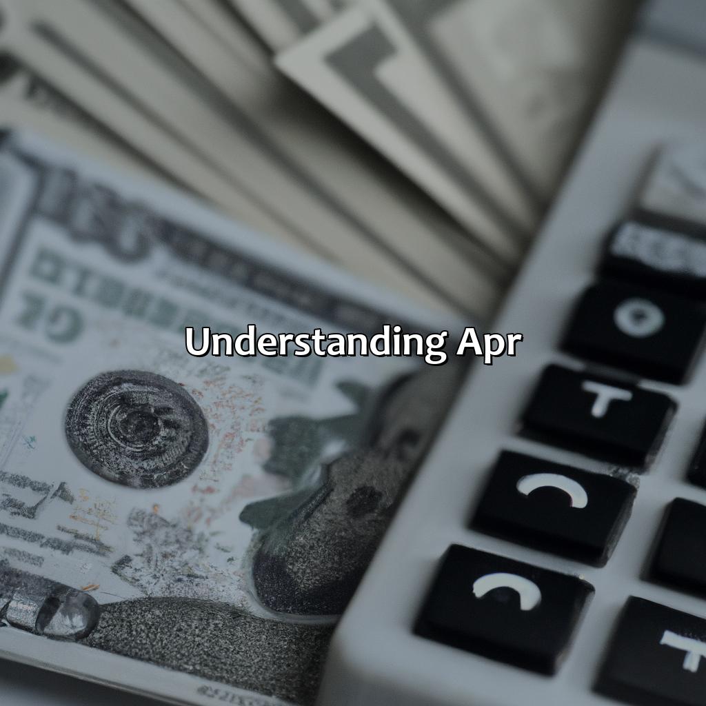 Understanding APR-how to calculate apr on investment?, 