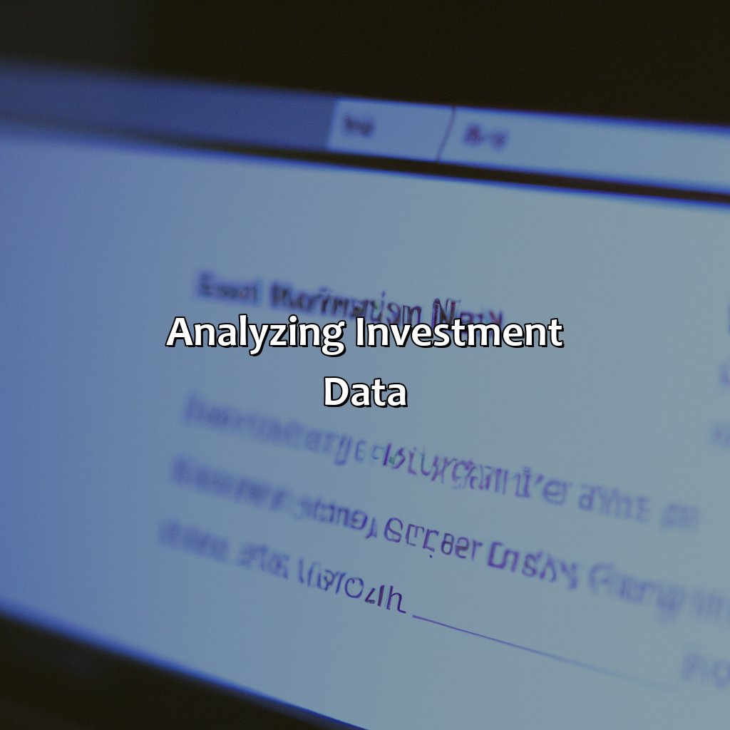 Analyzing Investment Data-how to calculate investment growth in excel?, 