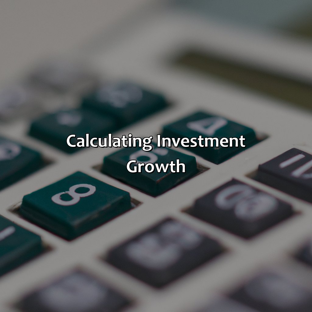 Calculating Investment Growth-how to calculate investment growth in excel?, 