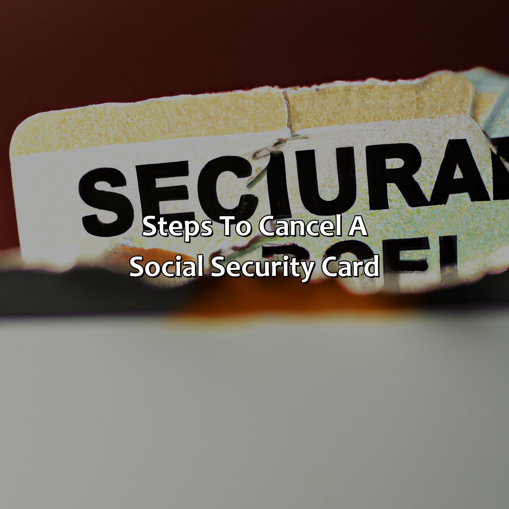 Steps to Cancel a Social Security Card-how to cancel social security card?, 