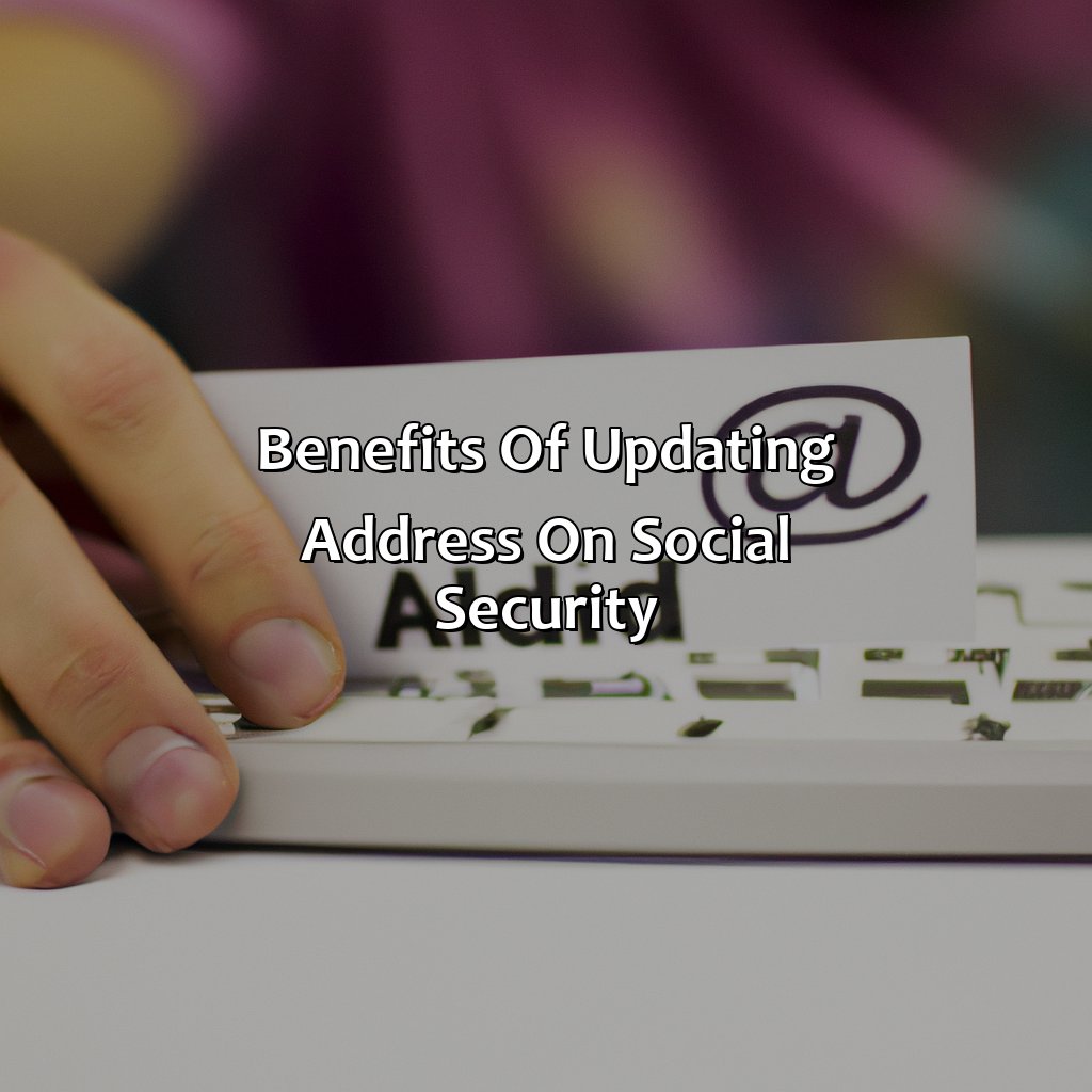 Benefits of updating address on Social Security-how to change my address on social security?, 