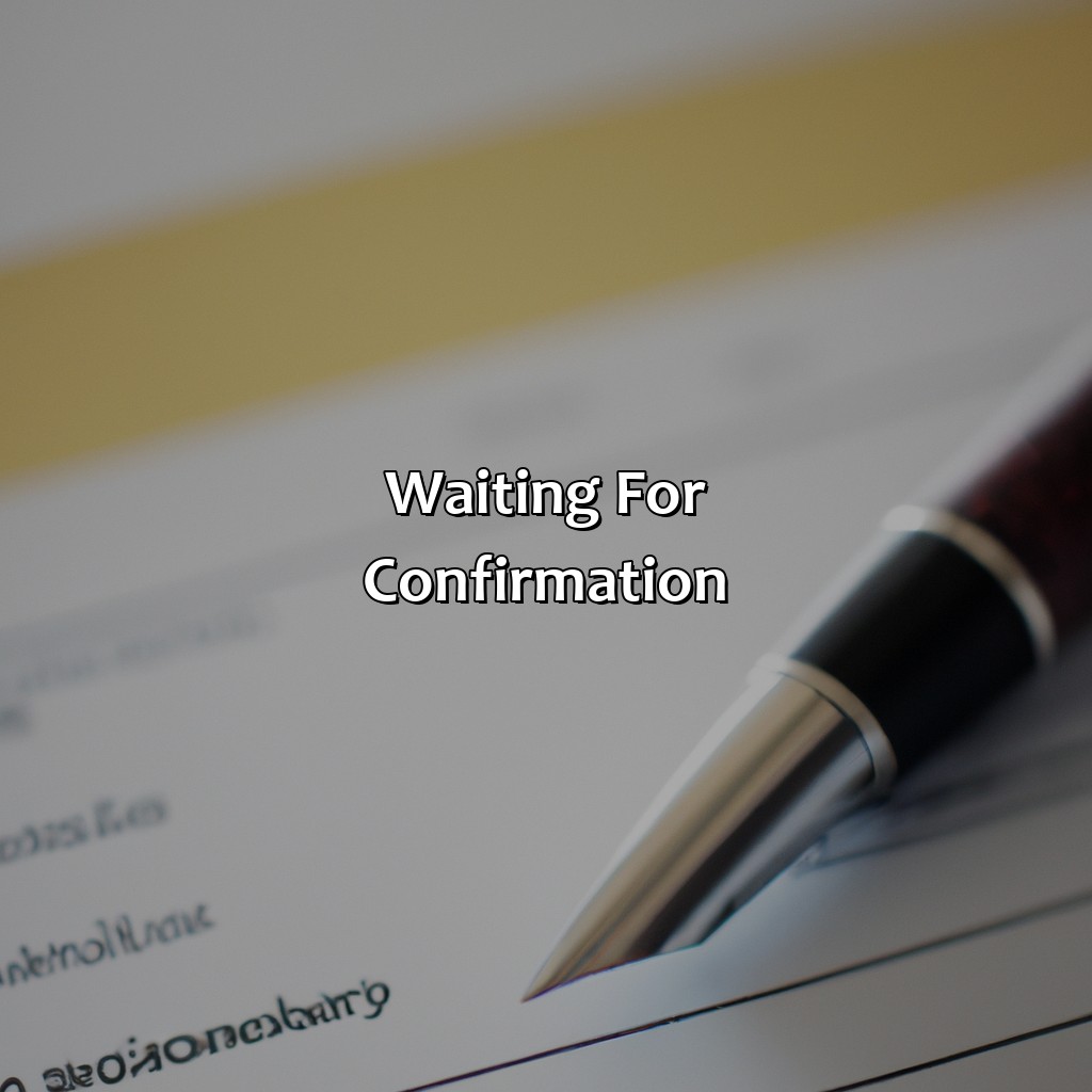 Waiting for confirmation-how to change your pension bank account?, 