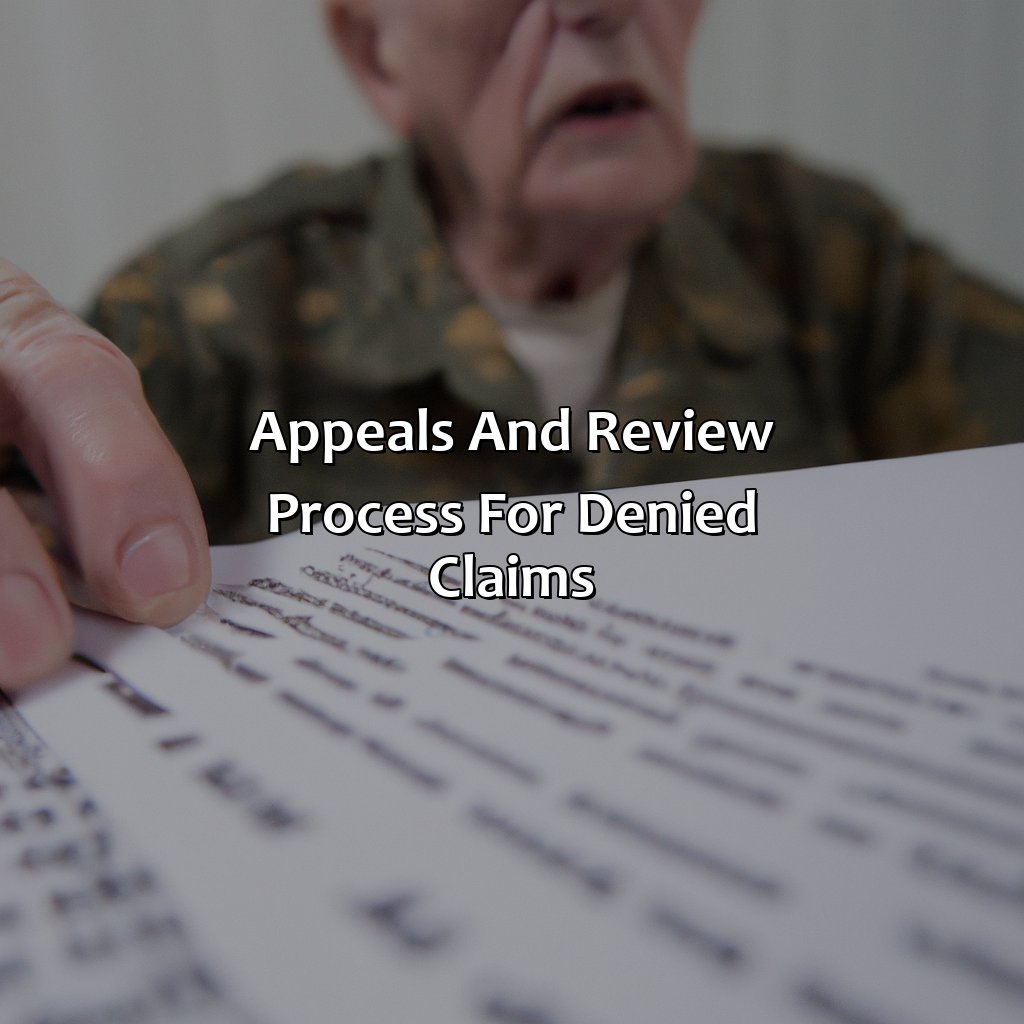 Appeals and review process for denied claims-how to claim a war pension?, 