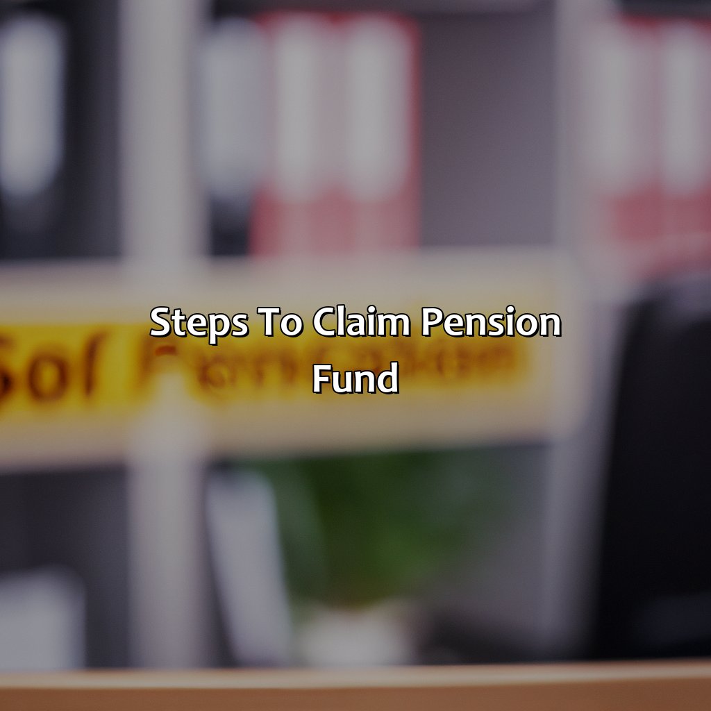 Steps to Claim Pension Fund-how to claim pension fund in pf?, 