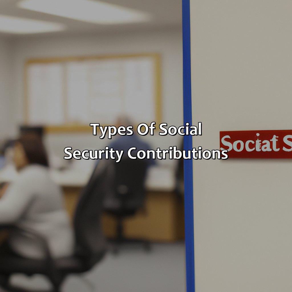 Types of Social Security Contributions-how to contribute to social security?, 