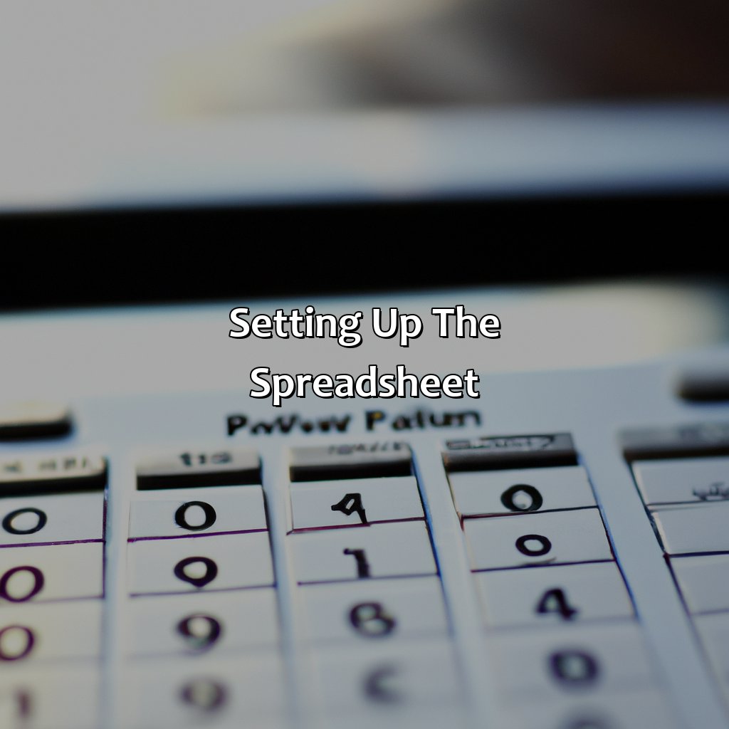 Setting up the Spreadsheet-how to create a retirement calculator on excel?, 