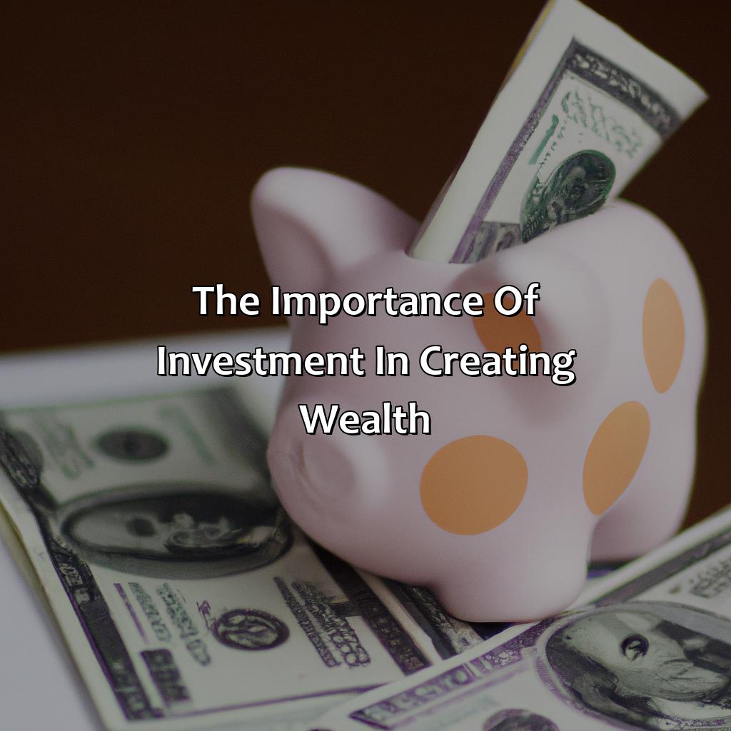 The Importance of Investment in Creating Wealth-how to create wealth by investment?, 