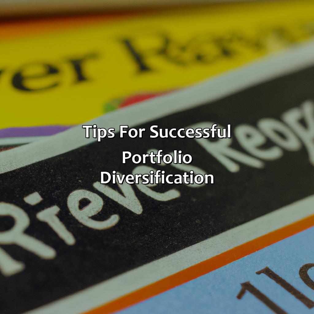 Tips for Successful Portfolio Diversification-how to diversify retirement portfolio?, 