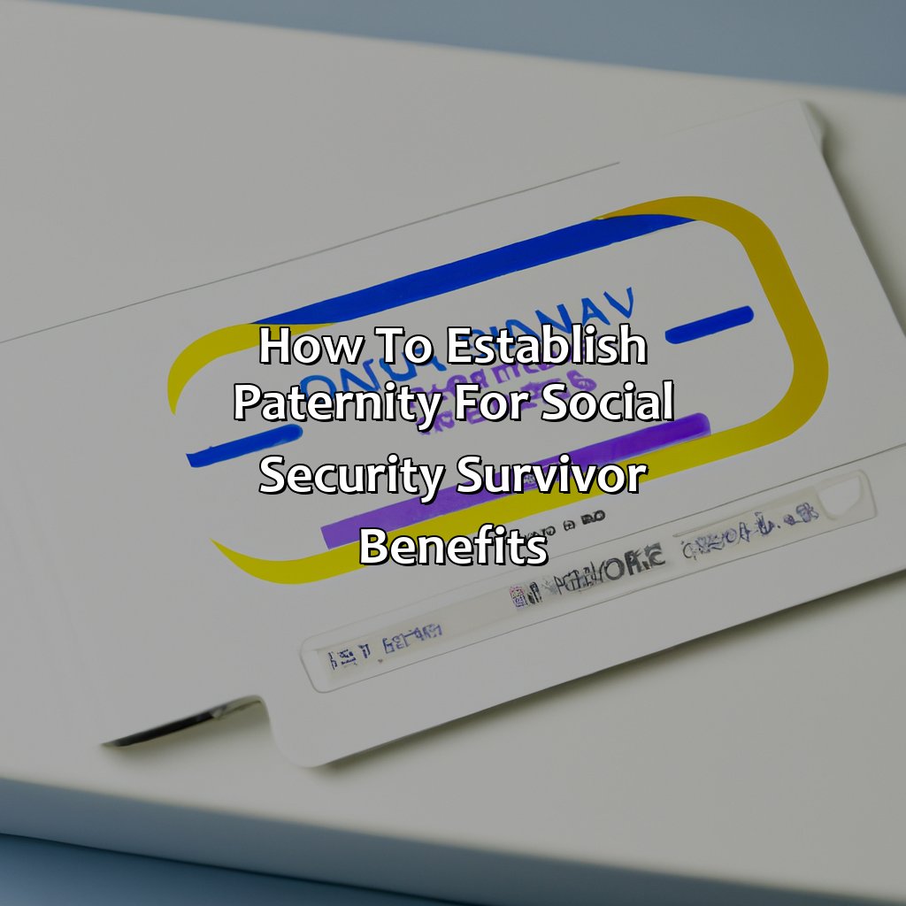 How To Establish Paternity For Social Security Survivor Benefits?