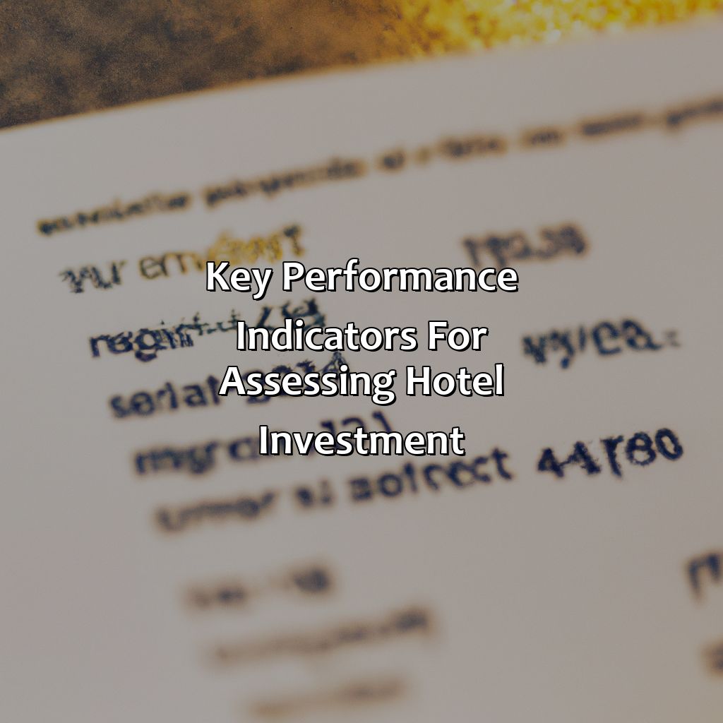 Key Performance Indicators for Assessing Hotel Investment-how to evaluate hotel investment?, 