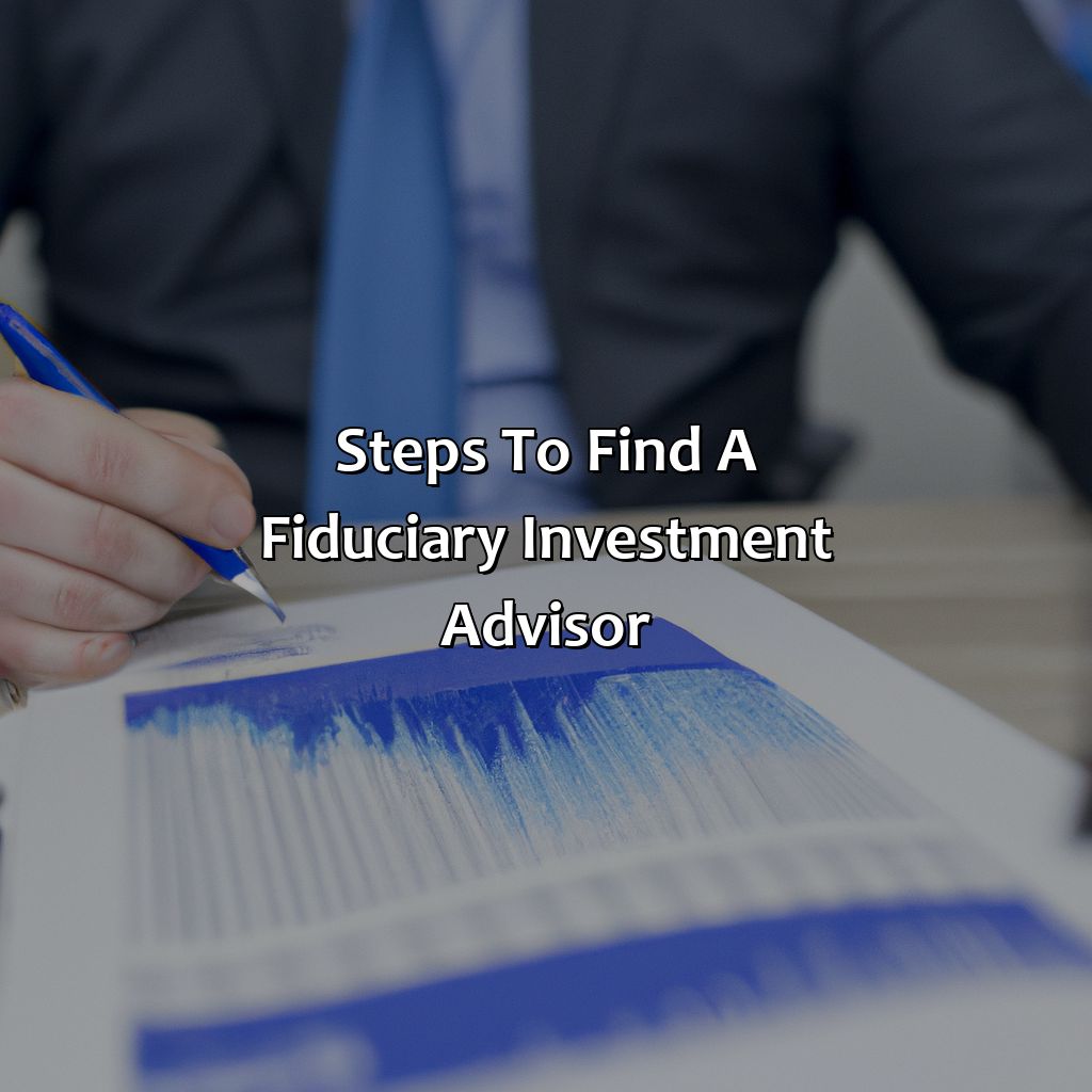 How To Find A Fiduciary