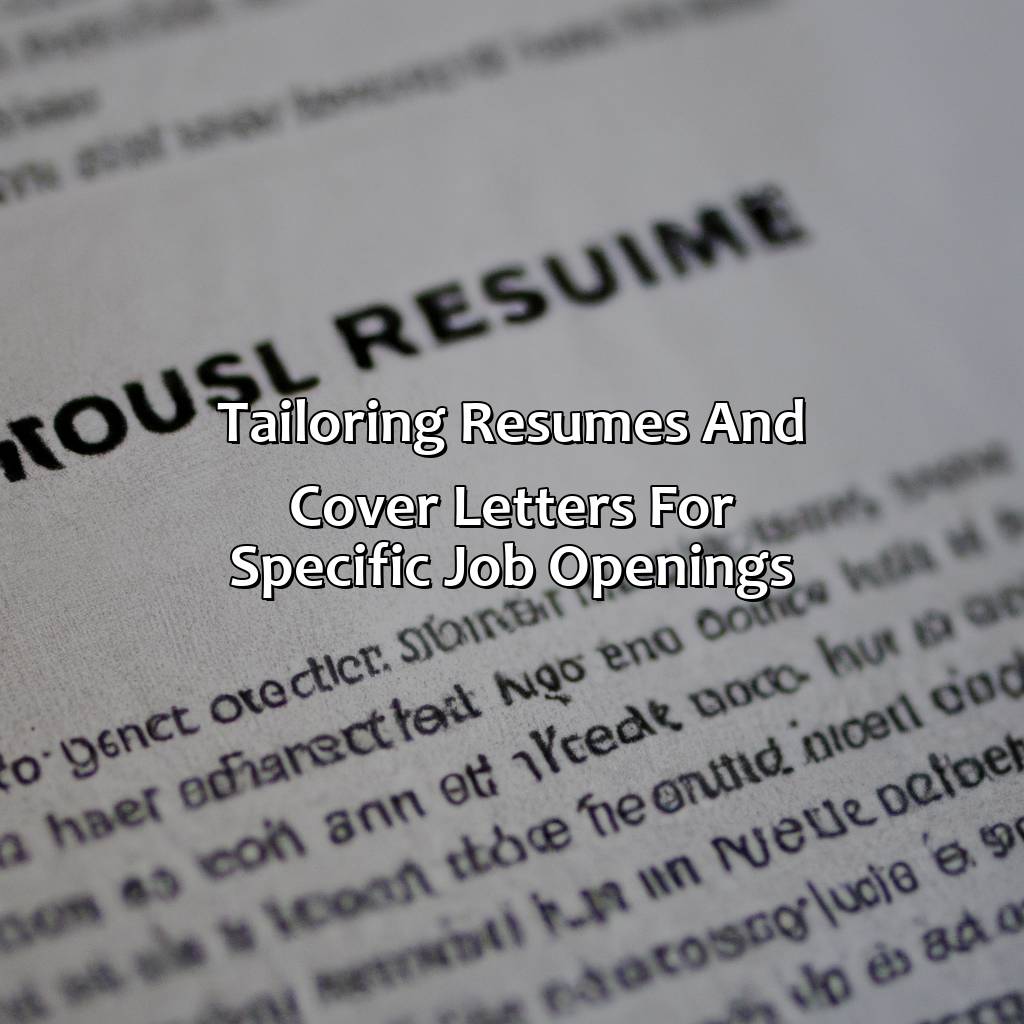 Tailoring resumes and cover letters for specific job openings-how to find a job after retirement?, 