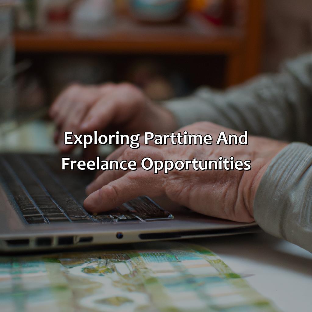 Exploring part-time and freelance opportunities-how to find a job after retirement?, 