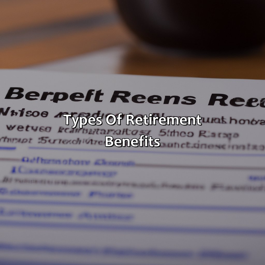 Types of Retirement Benefits-how to find my retirement benefits?, 