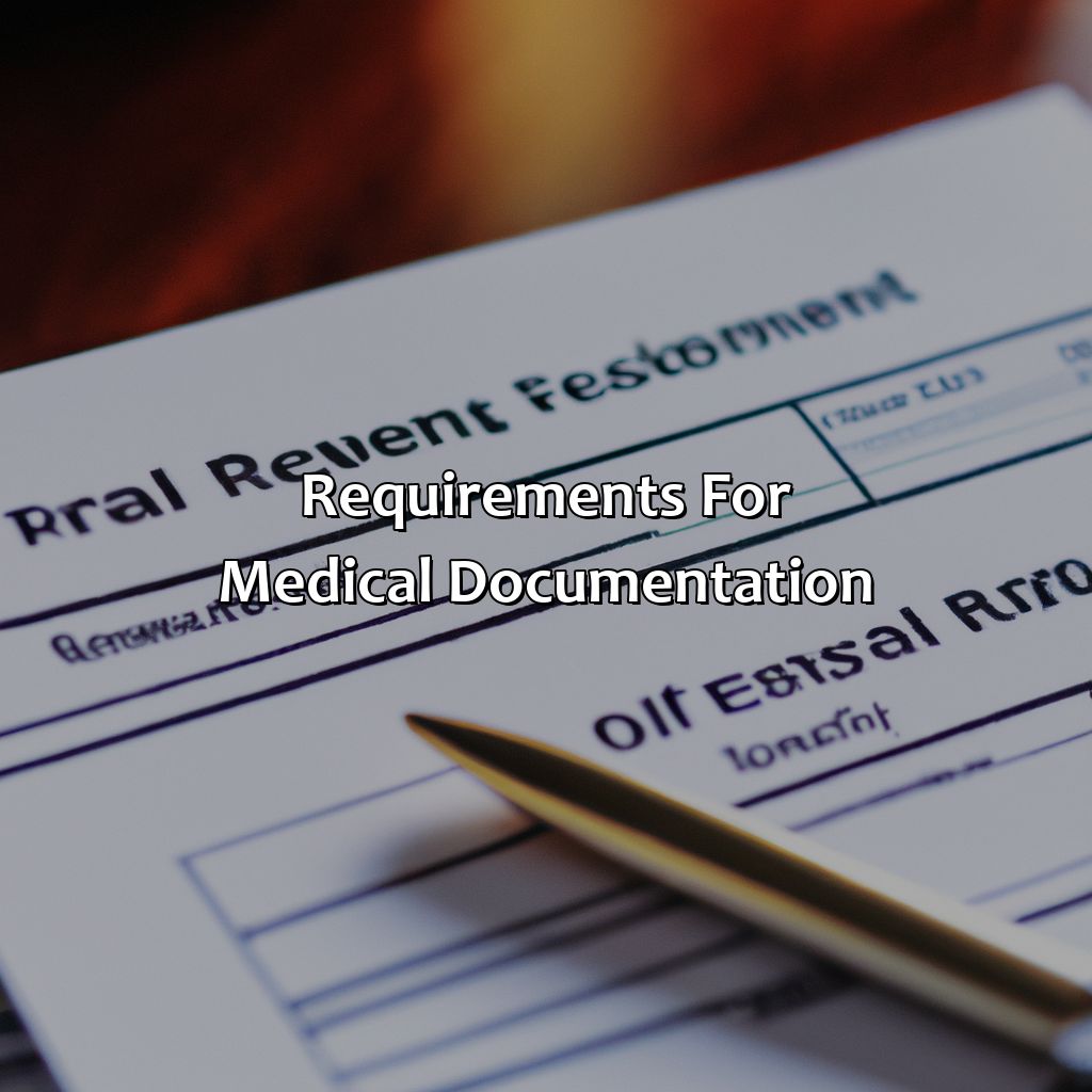 Requirements for medical documentation-how to get medical retirement?, 