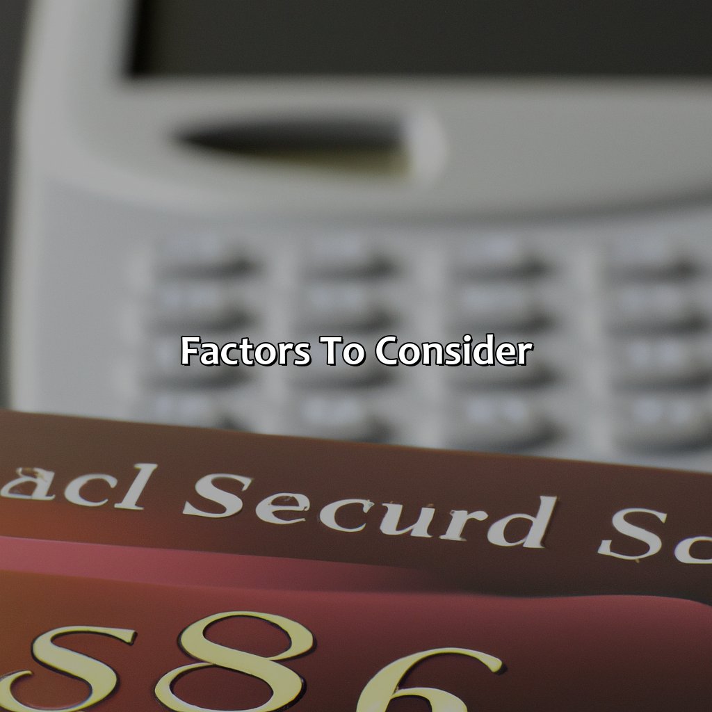 Factors to Consider-how to get the most out of your social security?, 