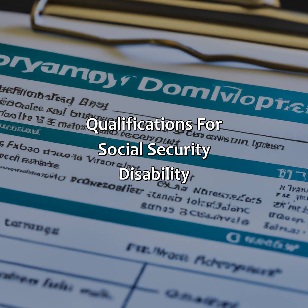 Qualifications for Social Security Disability-how to get your social security disability approved fast?, 