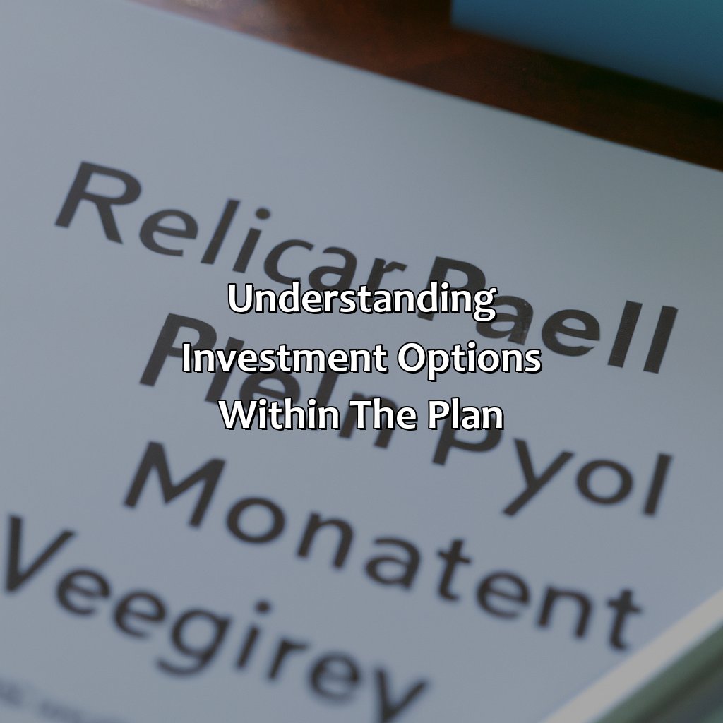 Understanding investment options within the plan-how to invest in a retirement plan?, 