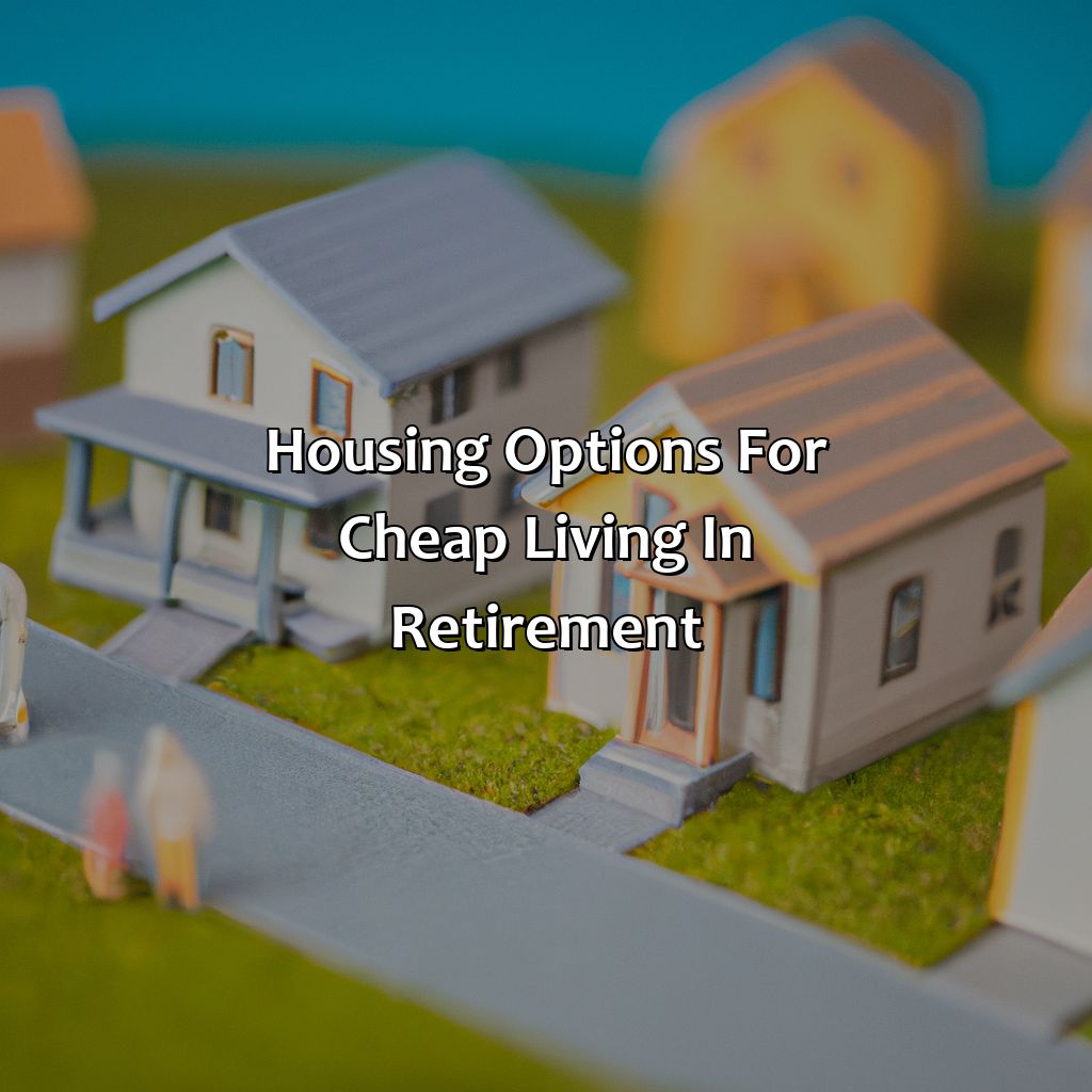 Housing options for cheap living in retirement-how to live cheaply in retirement?, 