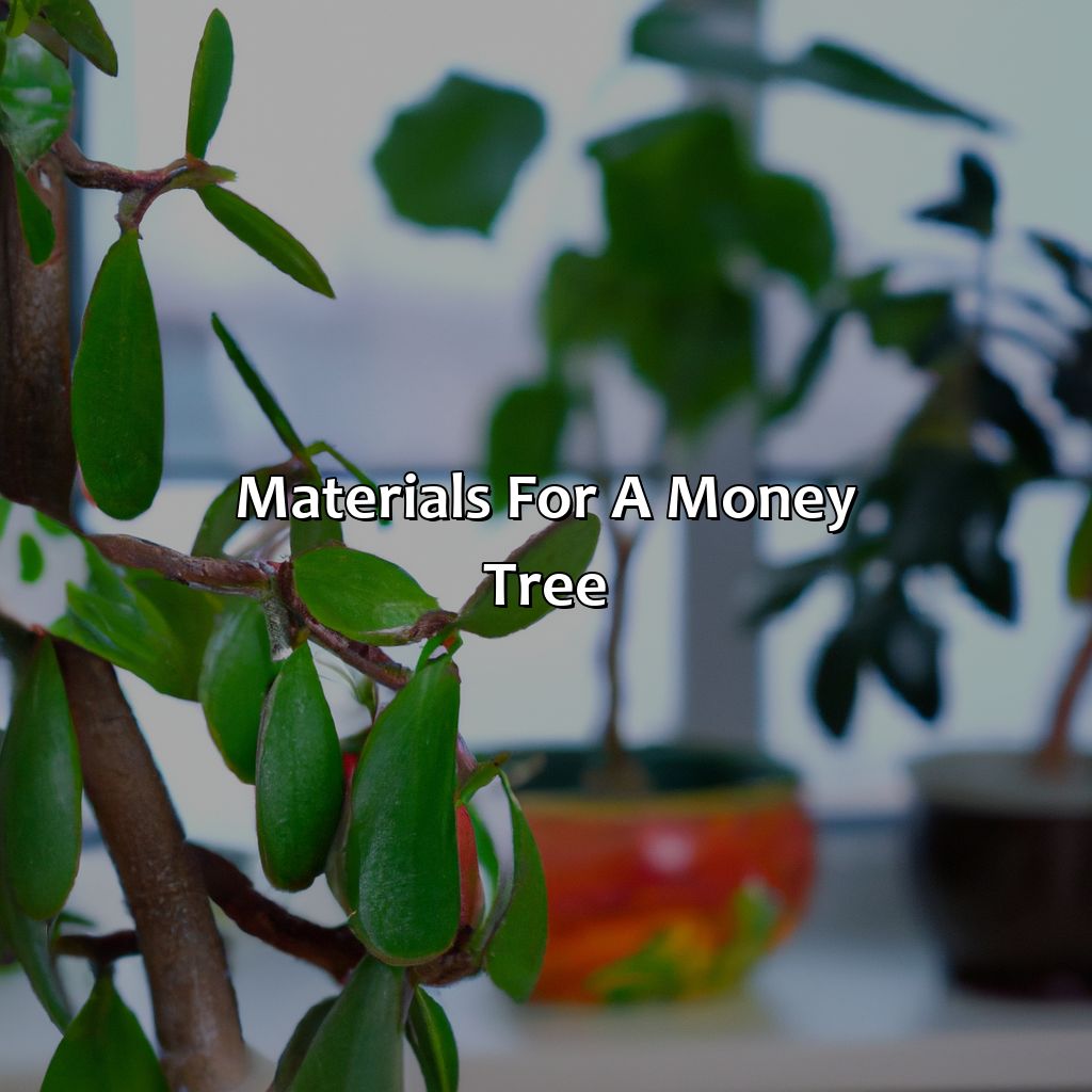 Materials for a Money Tree-how to make a money tree for retirement party?, 