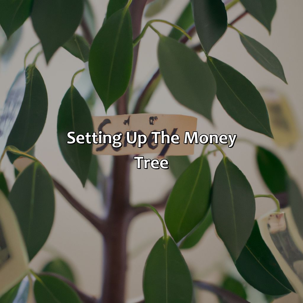 Setting Up the Money Tree-how to make a money tree for retirement party?, 