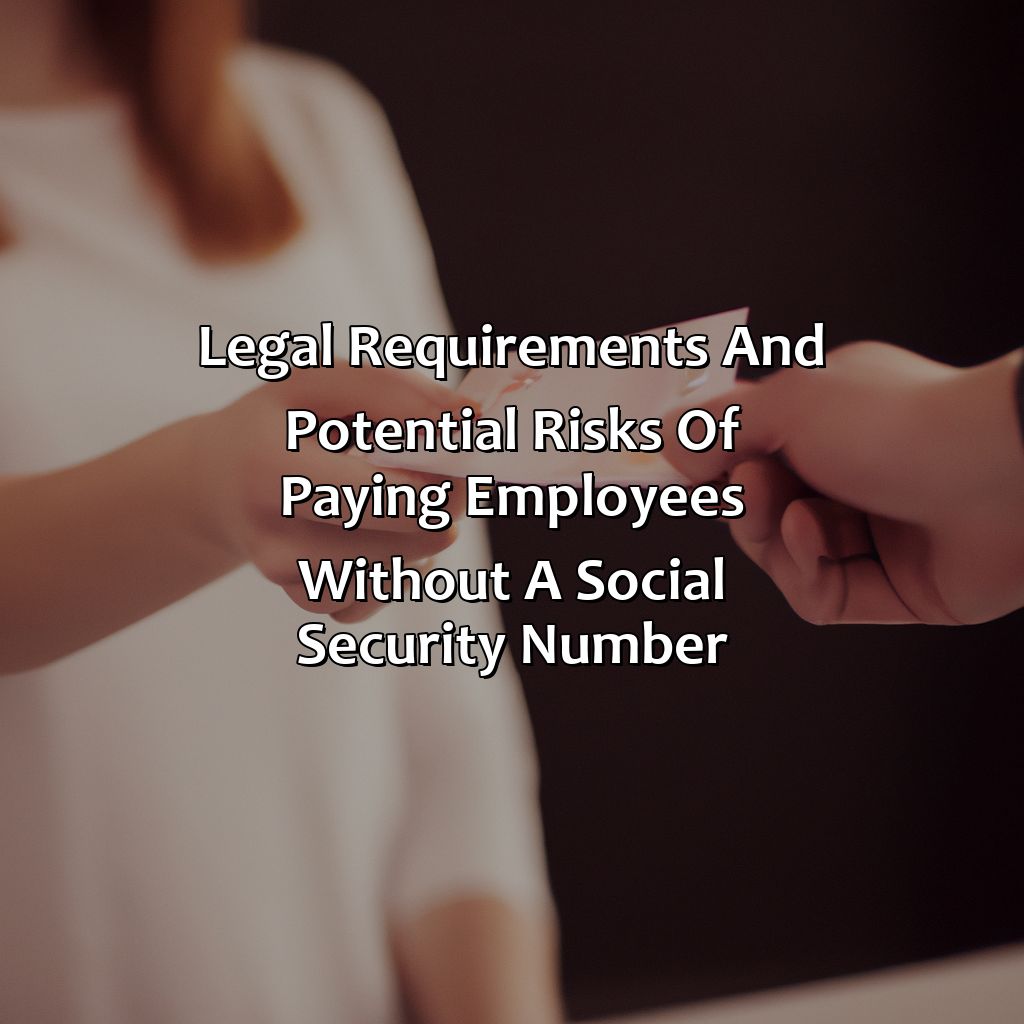 How To Pay An Employee Without A Social Security Number? - Retire Gen Z