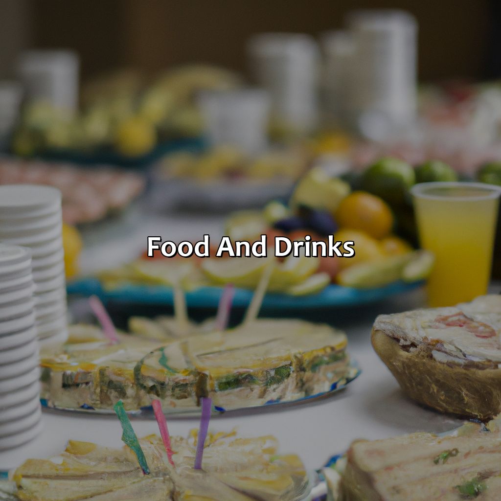 Food and Drinks-how to plan a retirement party?, 