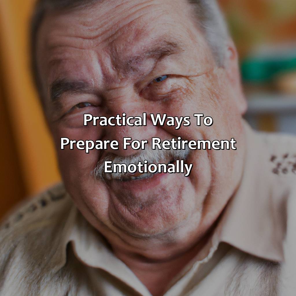 Practical ways to prepare for retirement emotionally-how to prepare for retirement emotionally?, 