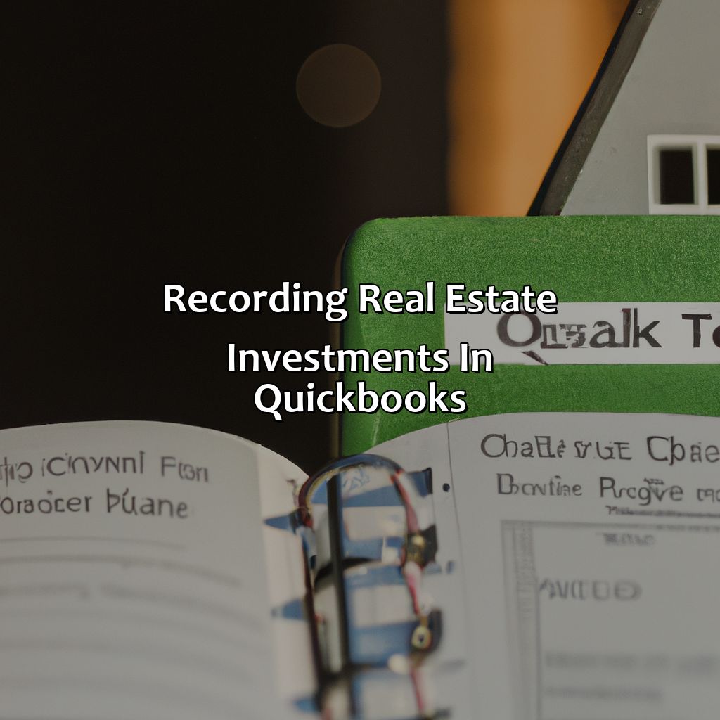 Recording Real Estate Investments in QuickBooks-how to record investment in quickbooks?, 