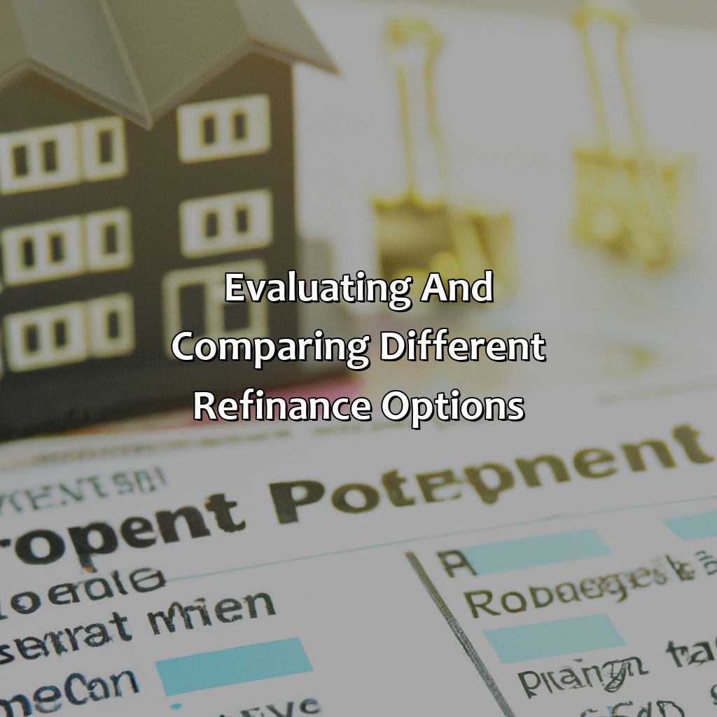 Evaluating and comparing different refinance options-how to refinance an investment property?, 