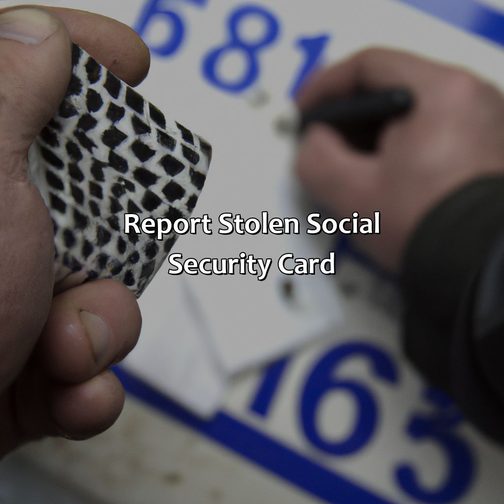 Report Stolen Social Security Card-how to report your social security card stolen?, 