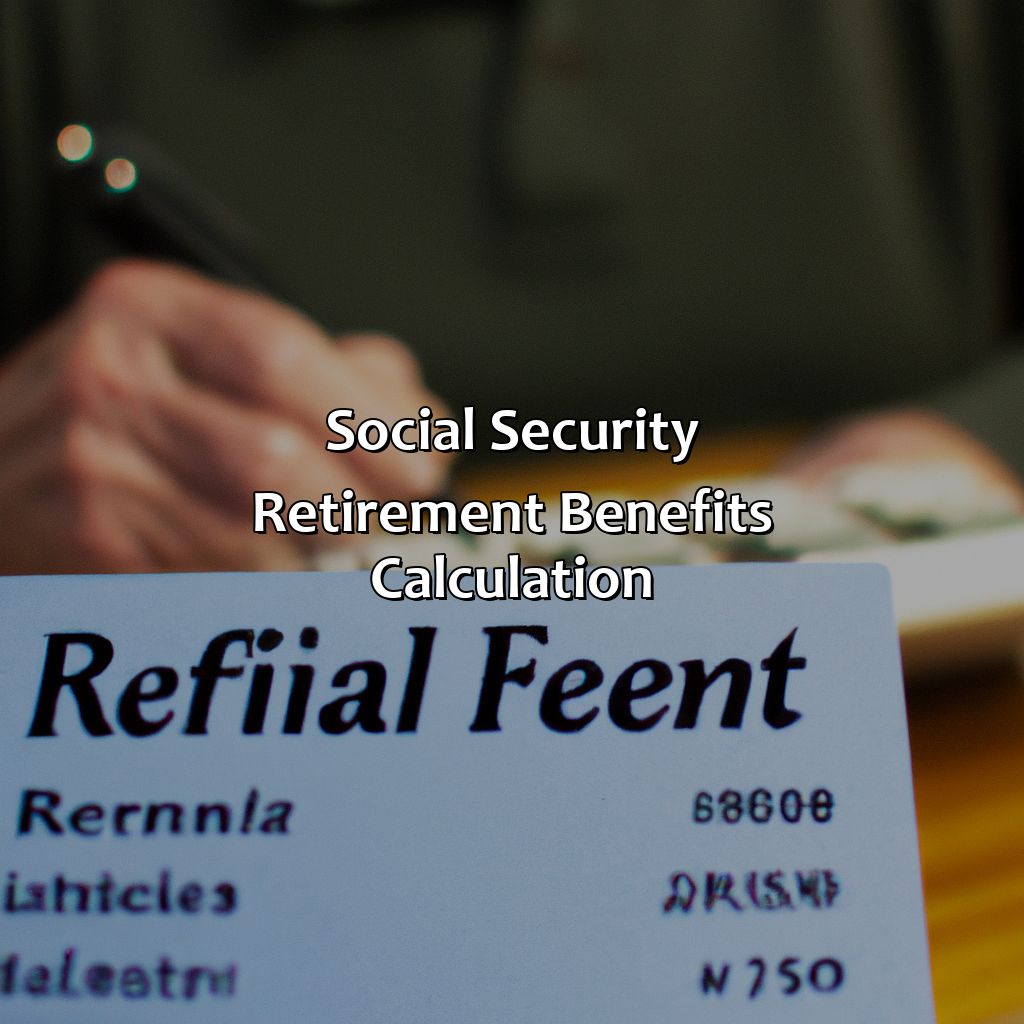 Social Security Retirement Benefits Calculation-how to retire at 62 on social security?, 
