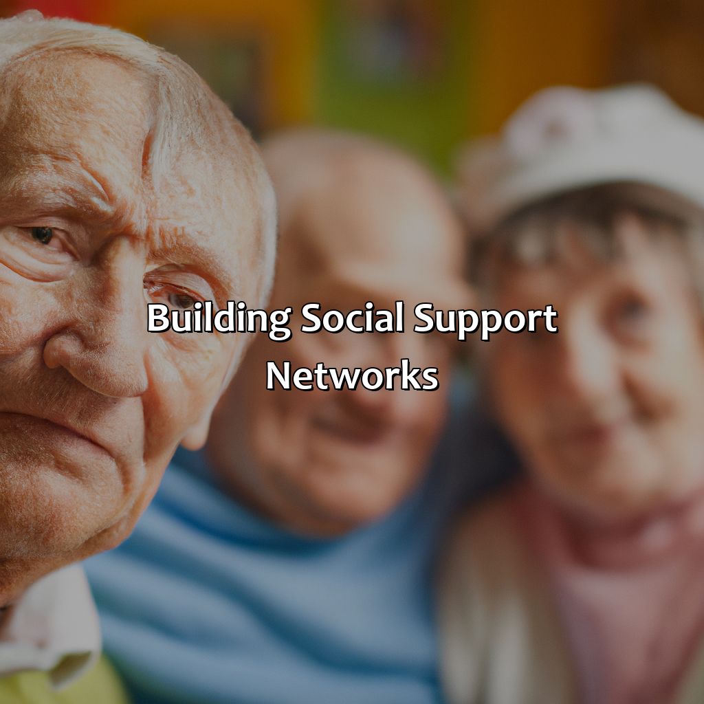 Building social support networks-how to retire without a pension?, 